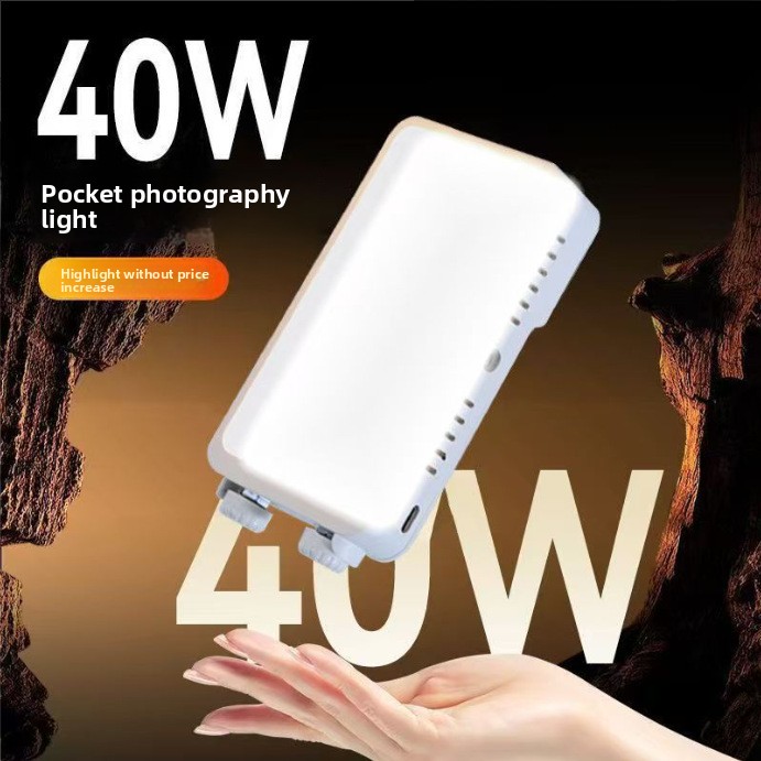 40W high power pocket filling  - đánh giá và giá Photography Mobile Lighting