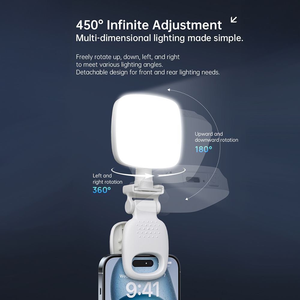 Portable Clip On Mini LED Self - đánh giá và giá Photography Lighting Handheld