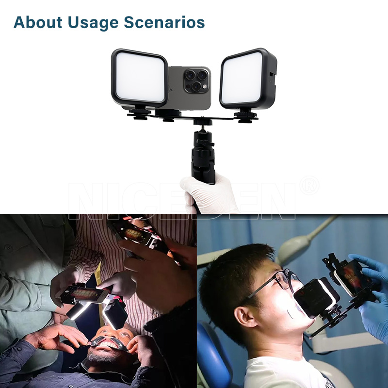 Niceden Dental portable Flash  - đánh giá và giá Photography Lighting Handheld