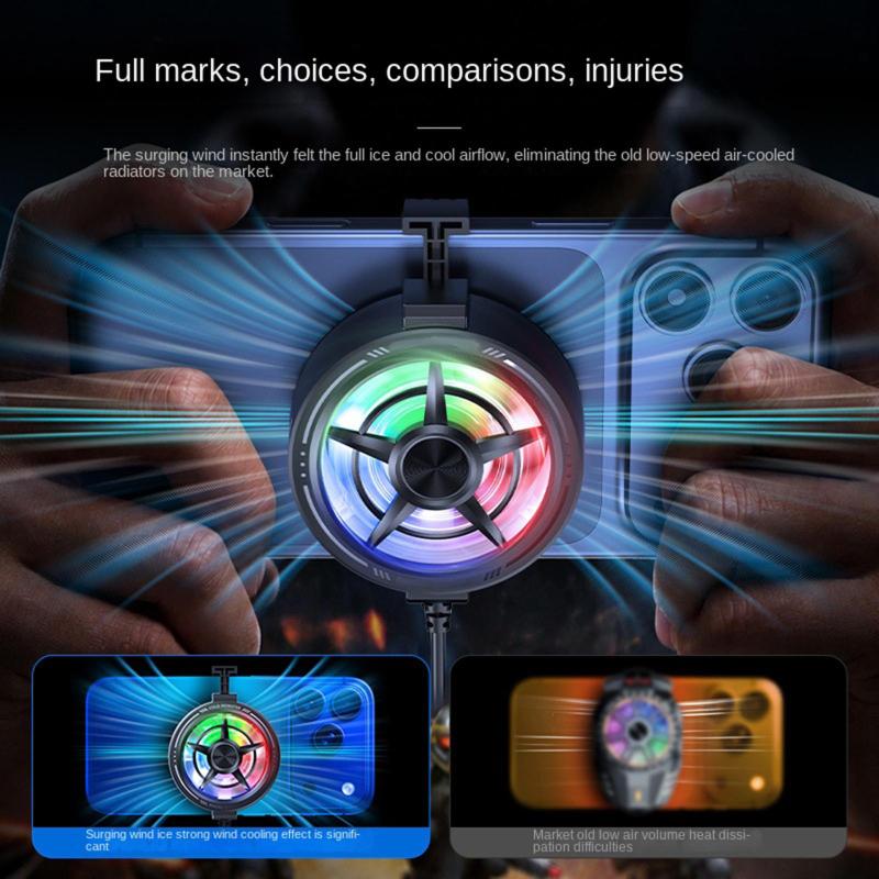 Clip On Phone Cooler Fan Low N - đánh giá và giá Photography Lighting Game