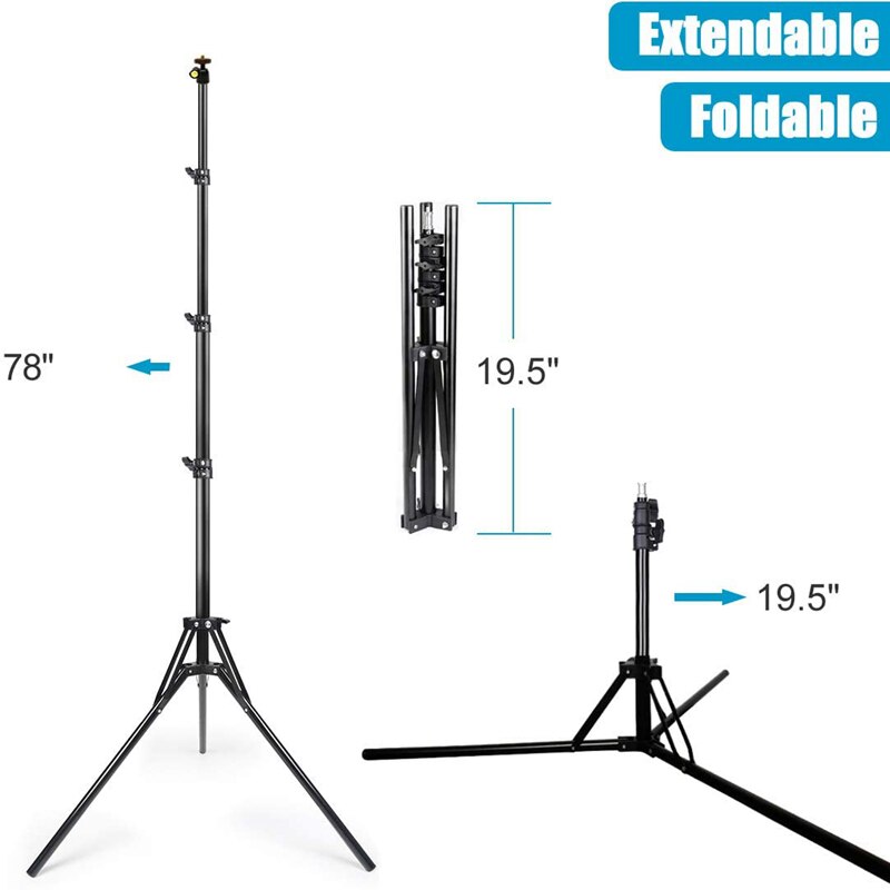 Nagnahz 78 ''chụp ảnh chiếu sá - đánh giá và giá Photography Lighting Handheld
