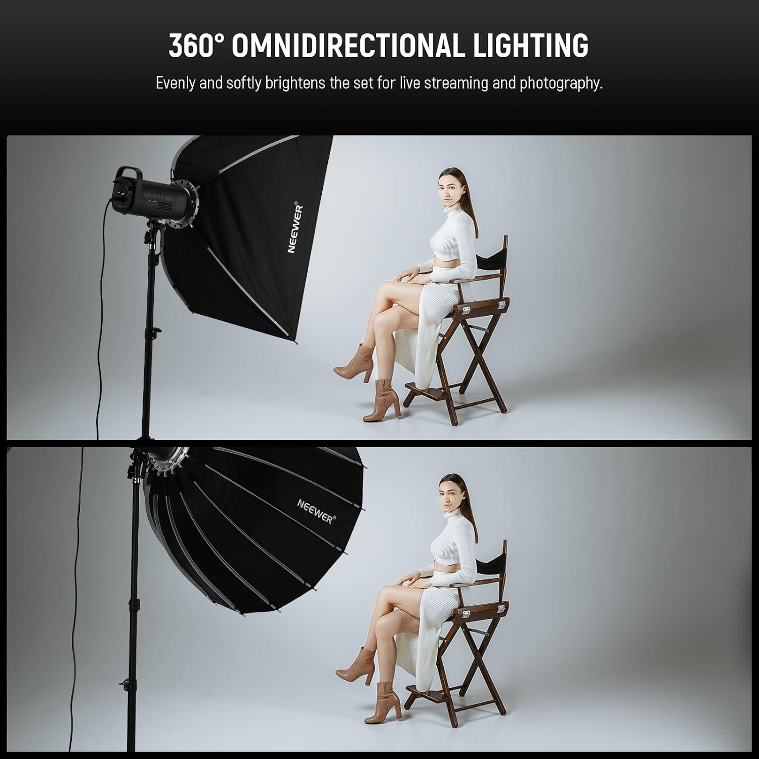 Parabolic Softbox with Bowens  - đánh giá và giá Photography Lighting Meter