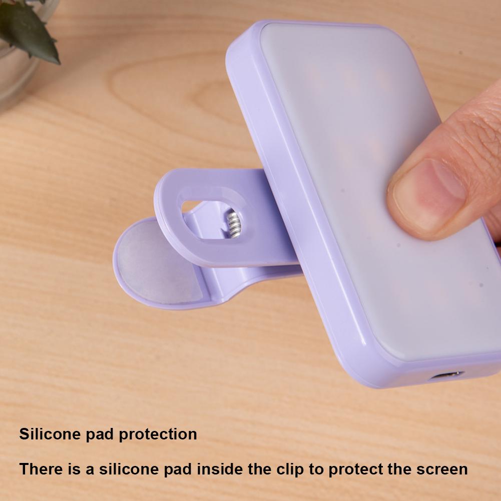 Selfie LED Color Clip Fill Lig - đánh giá và giá Photography Mobile Lighting